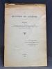 La question de l'Evêché. Mémoire de la Commission générale constituée le 11 mars 1916 en vue d'obtenir l'installation des Archives d'Etat et du Vieux ...