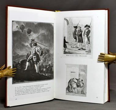 Album Les écrivains de la Révolution. Iconographie choisie et commentée par Pierre Gascar.. GASCAR Pierre: