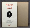 Album Sand. Iconographie réunie et commentée par Georges Lubin.. [SAND George] LUBIN Georges:
