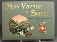 Mon voyage en Suisse. Collection de 792 vues photographiques de la Suisse.