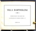 Villa Bartholoni 1828.. FATIO Guillaume: