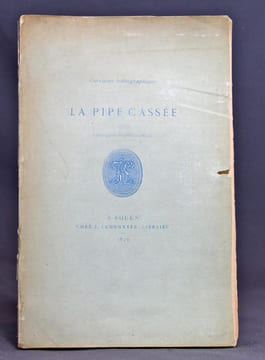 La pipe cassée. Poème Epitragipoissardihéroïcomique. Nouvelle édition.. VADE [Jean Joseph]: