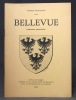 Bellevue, commune genevoise. Notice historique publiée par la Municipalité de Bellevue pour le centenaire de la commune.. BERTRAND Pierre: