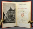 Soixantième anniversaire de la Société des Belles-Lettres de Genève. 1824-1884.. REDARD Emile; CARTERET Antoine; VUY Jules; MONNIER Marc et al.: