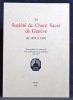 La Société de chant sacré de Genève de 1927 à 1976. Notice publiée à l'occasion du 150e anniversaire de sa fondation 1827-1977.. MONNIER Philippe M.: