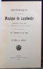 Historique du corps de musique de Landwehr, harmonie militaire de la République et canton de Genève. Publié à l'occasion du 125me anniversaire de son ...