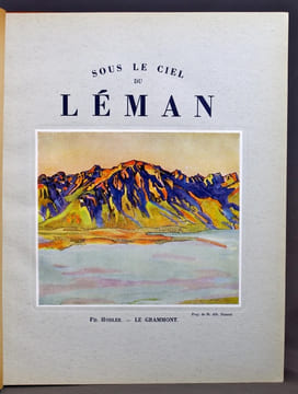 Sous le ciel du Léman.. MORAX René; NICOLLIER Jean: