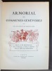 Armorial des communes genevoises, publié sous les auspices des Archives d'Etat.. MONTFALCON A. de; MARTIN Paul-E. (avant-propos):