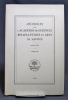 Mémoires de l'Académie des Sciences, Belles-Lettres et Arts de Savoie. Sixième série, tome VII.. Collectif: