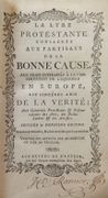 La lyre protestante consacrée aux partisans de la bonne cause, aux vrais intéressés à la conservation de l’équilibre en Europe, aux sincères amis de la vérité;... par [RAMIER J.D.]: - Image 2