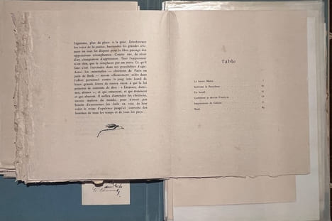 Au pied du Sinaï.. TOULOUSE-LAUTREC Henri de; CLEMENCEAU Georges: