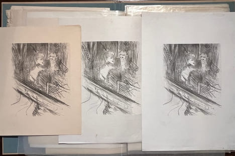 Au pied du Sinaï.. TOULOUSE-LAUTREC Henri de; CLEMENCEAU Georges: