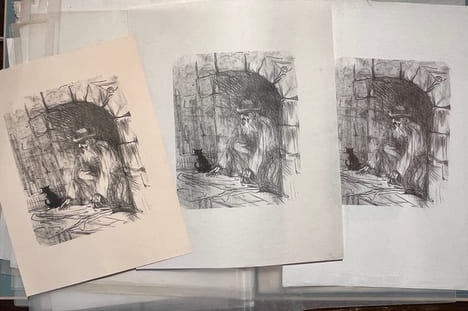 Au pied du Sinaï.. TOULOUSE-LAUTREC Henri de; CLEMENCEAU Georges: