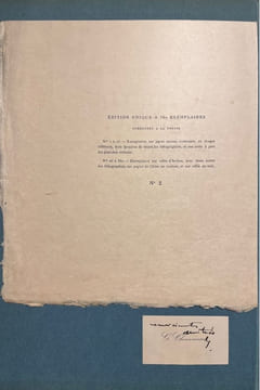 Au pied du Sinaï.. TOULOUSE-LAUTREC Henri de; CLEMENCEAU Georges: