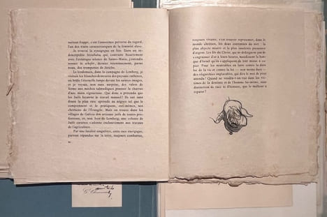 Au pied du Sinaï.. TOULOUSE-LAUTREC Henri de; CLEMENCEAU Georges: