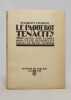 Le paquebot Tenacity.. VILDRAC Charles: