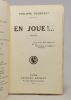 En joue!. SOUPAULT Philippe: