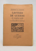 Lettres de guerre. par VACHE Jacques; BRETON André (intro): - Image 2