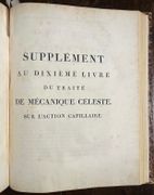 Traité de Mécanique Céleste. par LAPLACE Pierre Simon, marquis de: - Image 6
