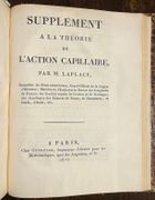 Traité de Mécanique Céleste. par LAPLACE Pierre Simon, marquis de: - Image 8