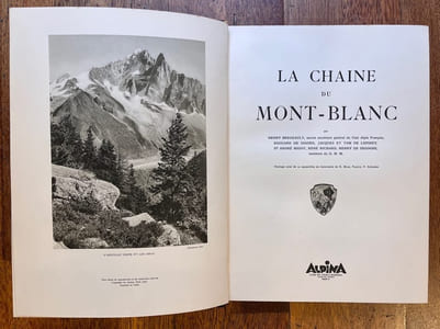 La chaîne du Mont-Blanc.