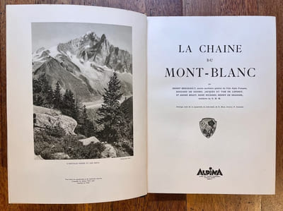 La chaîne du Mont-Blanc.
