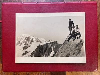 La chaîne du Mont-Blanc.