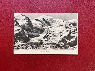 La chaîne du Mont-Blanc.