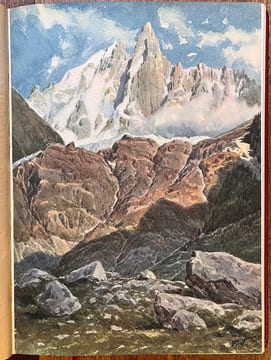 La chaîne du Mont-Blanc.. BREGEAULT Henry; GIRORD Edouard de; LEPINEY Jacques et Tom de; MIGOT André; RICHARD René, SEGOGNE Henry de: