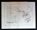 Carte Vallot: Carte du Massif du Mont-Blanc à l'échelle de 1: 20.000e. Feuille Argentière.. VALLOT Charles, Henri et Joseph: