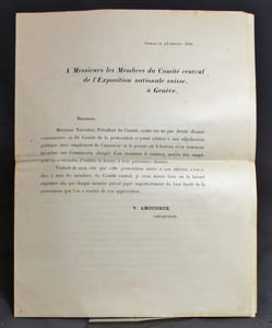 Mon différend avec M. Th. Turrettini, conseiller administratif, soumis à l'appréciation de nos concitoyens. Soit historique d'un progrès sanitaire dans ses rapports avec l'Administration de la Ville de Genève.