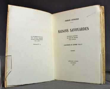 Maisons savoyardes.