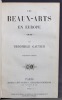 Les beaux-arts en Europe - 1855 - première série.. GAUTIER Théophile: