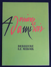 Derrière le miroir, n° 206. Adami.