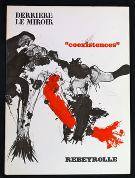 Derrière le miroir, n° 187. Rebeyrolle, "Coexistences".. REBEYROLLE Paul; SARTRE Jean-Paul: