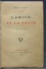 L'amour et la peste. Genève 1624-1637.. DU BOIS-MELLY Charles: