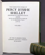 The narrative poems of Percy Bysshe Shelley. Arranged in chronological order. par SHELLEY Percy Bysshe; HERFORD C. H. (préf.): - Image 2