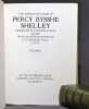 The narrative poems of Percy Bysshe Shelley. Arranged in chronological order.. SHELLEY Percy Bysshe; HERFORD C. H. (pr&eacute;f.):