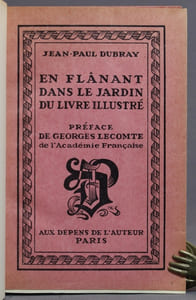 En flânant dans le jardin du livre illustré.