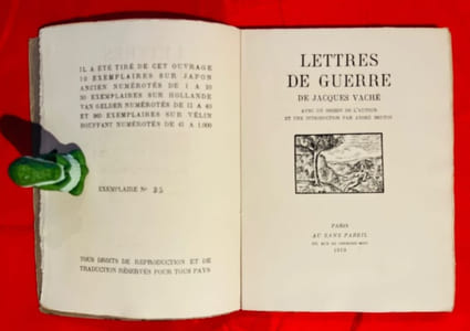 Lettres de guerre.