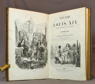 Jean Bart et Louis XIV. Drames maritimes du XVIIe siècle.. SUE Eugéne: