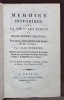 Mémoire historique sur la vie et les écrits de Horace Bénédict Desaussure [sic], pour servir d'introduction à la lecture de ses ouvrages. Lu à la ...