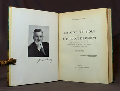 Histoire politique de la République de Genève de la restauration à la suppression du budget des cultes (31 décembre 1813 - 30 juin 1907).