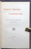 Genève littéraire contemporaine. Pages d'auteurs genevois publiés par l'Institut.. Collectif: