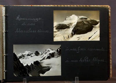 Hommage à nos blanches cîmes... à nos fiers sommets... à nos belles Alpes... à notre noble Patrie.