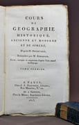 Cours de géographie historique ancienne et moderne et de sphère. Revue, corrigée et augmentée d'après l'état actuel de l'Europe. par OSTERVALD [Frédéric Samuel]; BERANGER [Jean-Pierre]: - Image 2