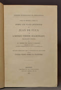 Congreso internacional de Americanistas. Sobre los viajes apócrifos de Juan de Fuca y de Lorenzo Ferrer Maldonado / recopilación y estudio por Pedro de Novo y Colson. Contiene también este libro la disertación del mismo autor titulada Ultima Teoría sobre la Atlántida. par NOVO Y COLSON Pedro de: - Image 2