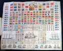 Standards and flags of all nations. Explanation of terms used regarding ships. Navies of principal nations.. 
