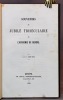 Souvenirs du Jubilé triséculaire de l'Académie de Genève. 5, 6, 7 juin 1859.. OLTRAMARE; AMIEL et al.:
