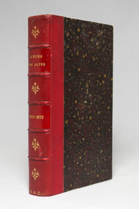L'écho des Alpes. Publication des sections romandes du club alpin suisse. 1874 [et] 1875.